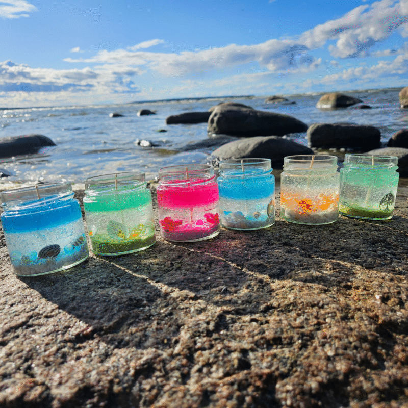 Käsitöö geelküünlad
