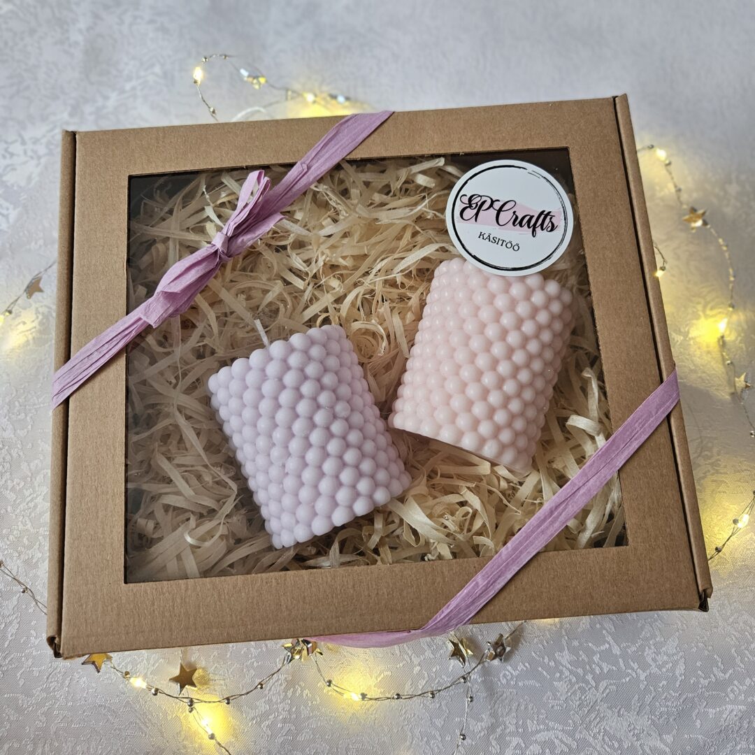 Käsitööküünalde komplekt